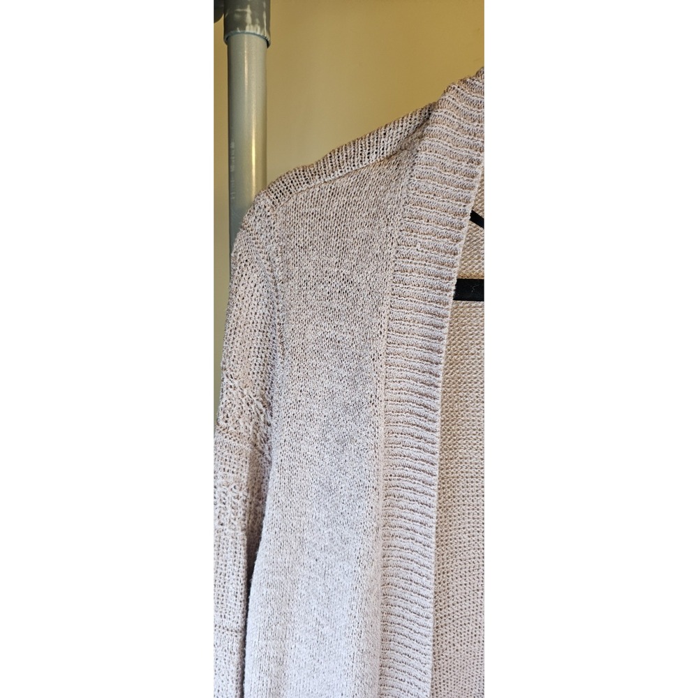 Torrid Acrylic Duster Open Front Stitch Detail Sweater Purple Size 00 ( M/L) - Picture 5 of 11